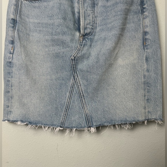 NWT Citizens of Humanity Carolina Denim Knee-Length Skirt in Array Size 25 - Picture 6 of 14